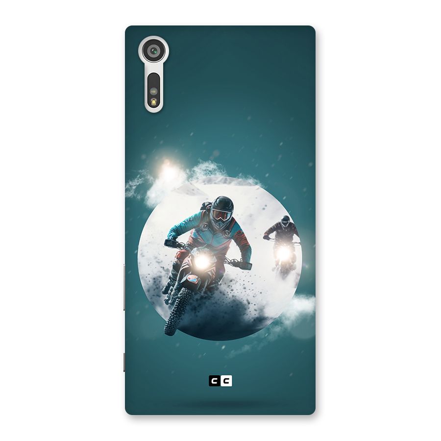Sky Biker Back Case for Xperia XZ