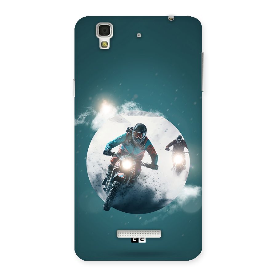Sky Biker Back Case for YU Yureka Plus