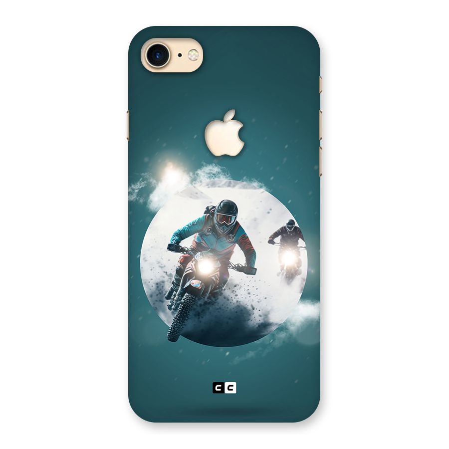 Sky Biker Back Case for iPhone 7 Apple Cut