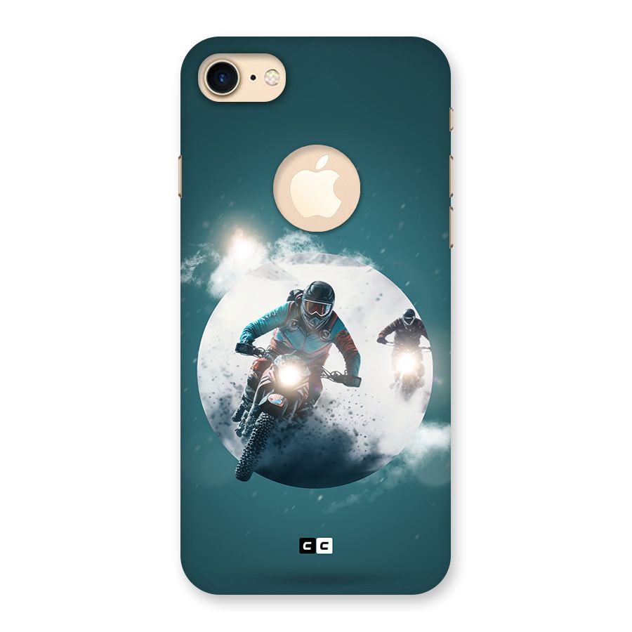 Sky Biker Back Case for iPhone 7 Logo Cut