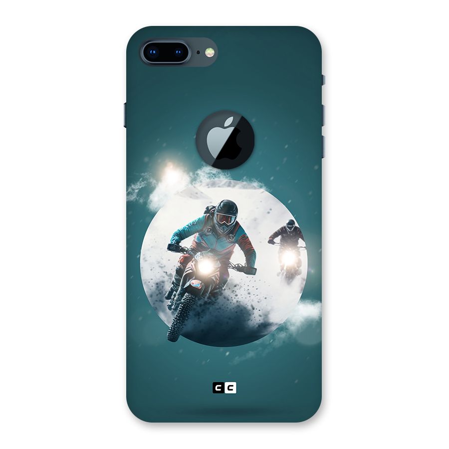 Sky Biker Back Case for iPhone 7 Plus Logo Cut