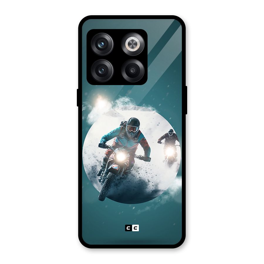Sky Biker Glass Back Case for OnePlus 10T