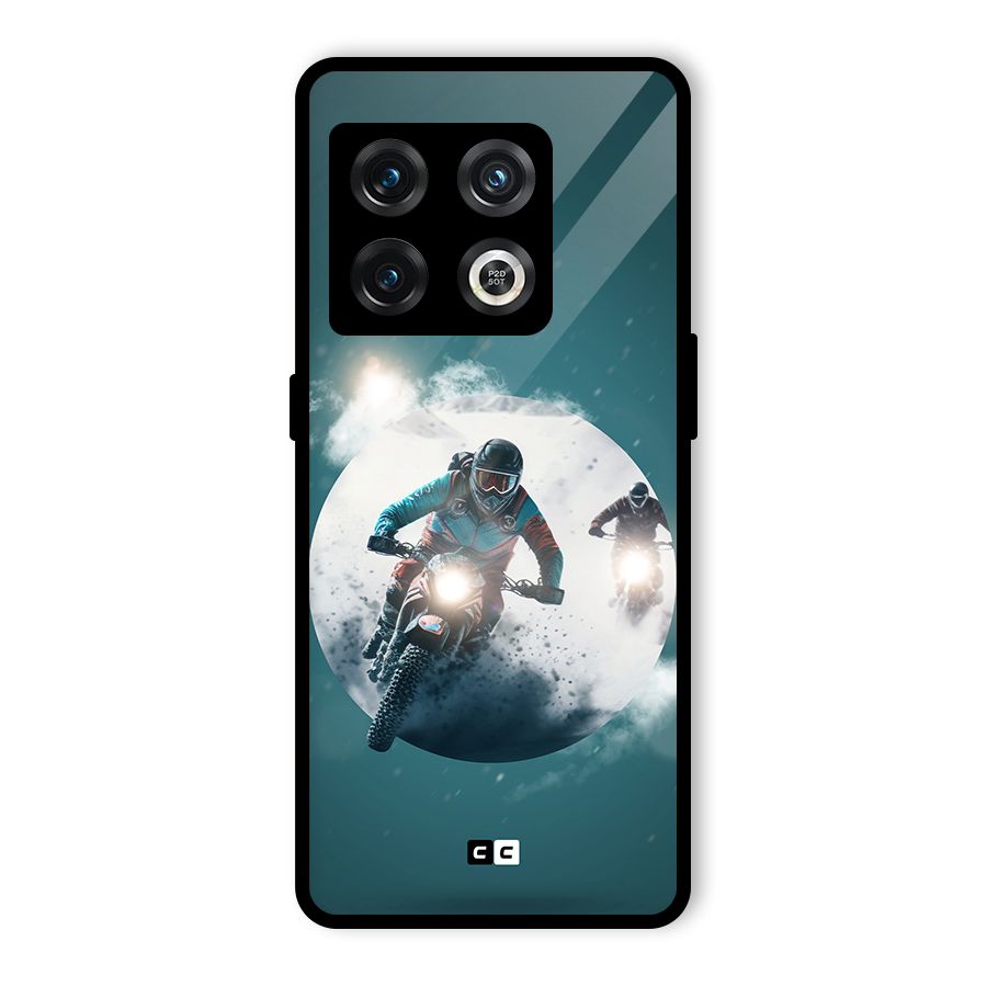 Sky Biker Glass Back Case for OnePlus 10 Pro 5G