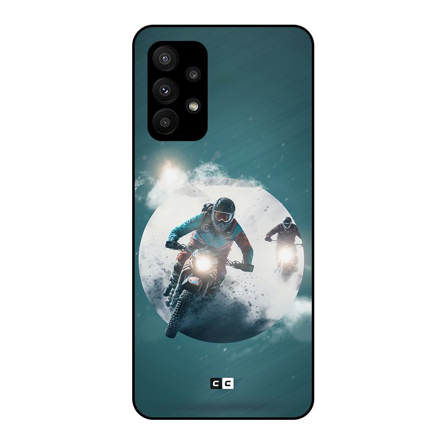 Sky Biker Metal Back Case for Galaxy A23