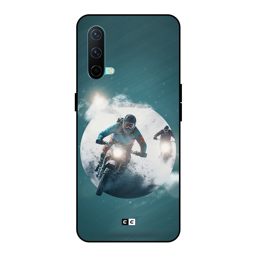 Sky Biker Metal Back Case for OnePlus Nord CE 5G
