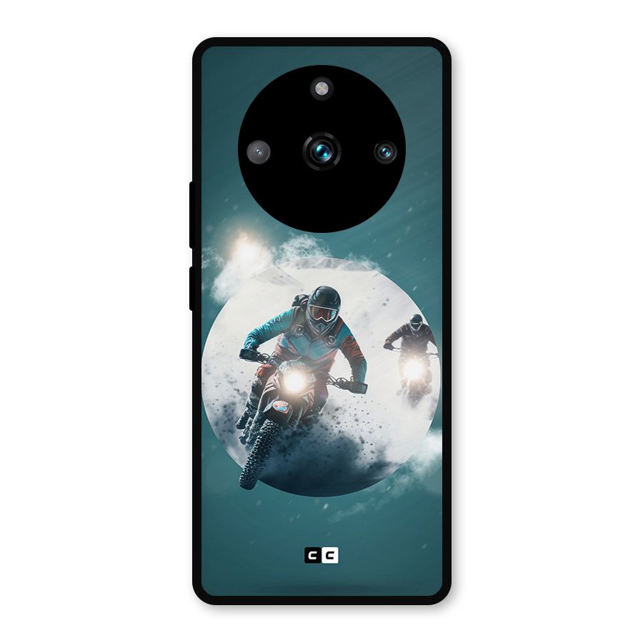 Sky Biker Metal Back Case for Realme 11 Pro Plus