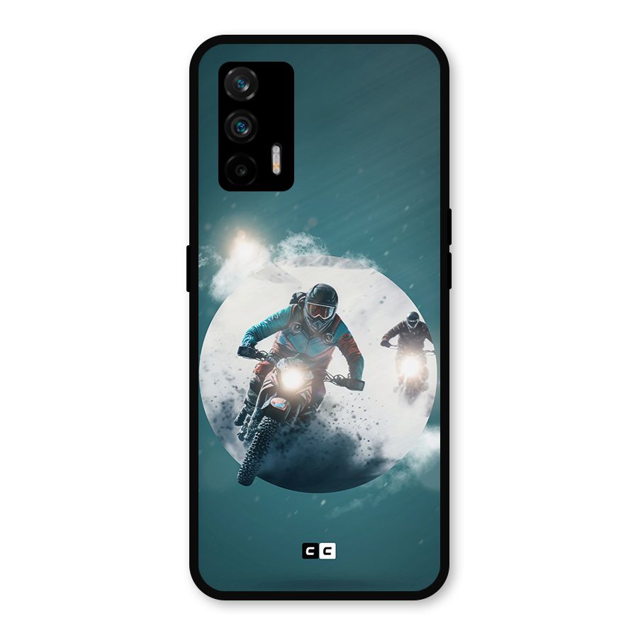 Sky Biker Metal Back Case for Realme GT 5G