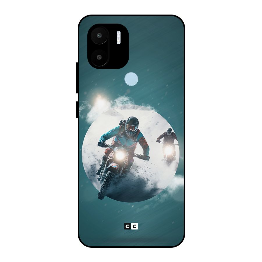 Sky Biker Metal Back Case for Redmi A1+