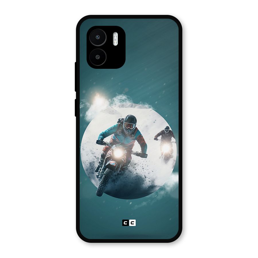 Sky Biker Metal Back Case for Redmi A1