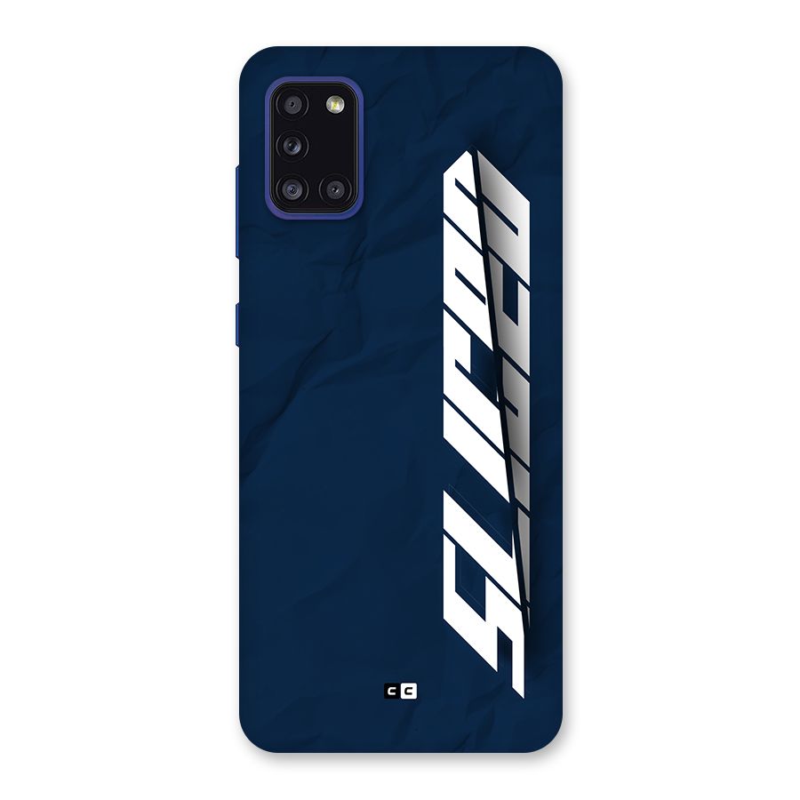 Sliced Now Back Case for Galaxy A31
