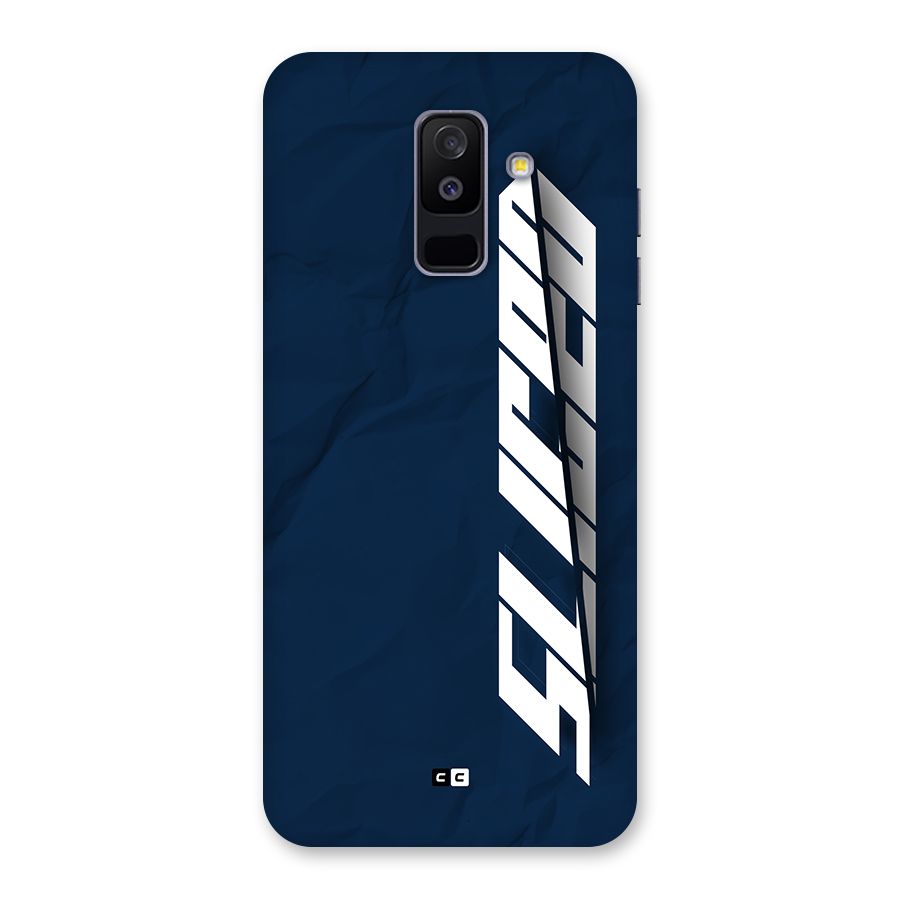 Sliced Now Back Case for Galaxy A6 Plus