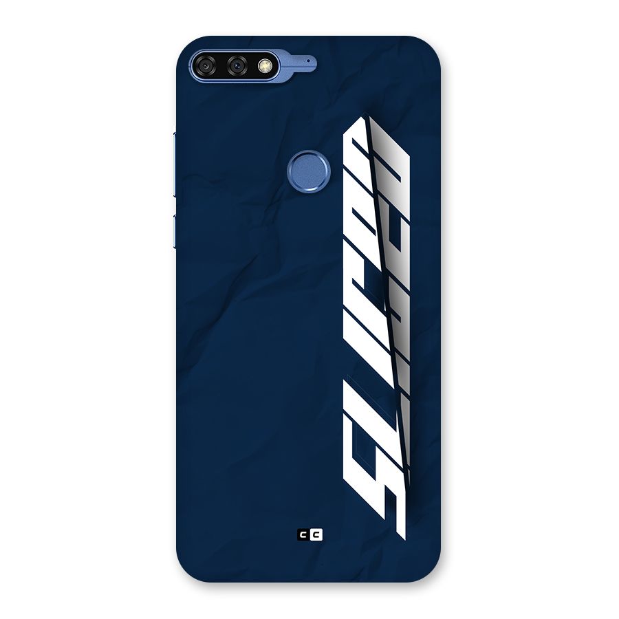 Sliced Now Back Case for Honor 7C