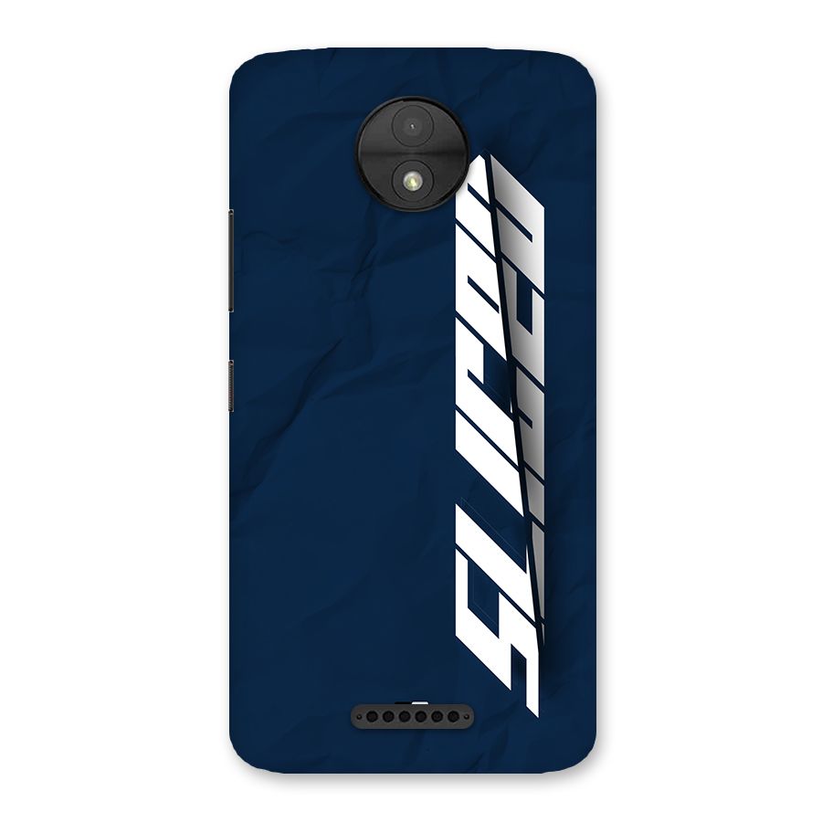 Sliced Now Back Case for Moto C