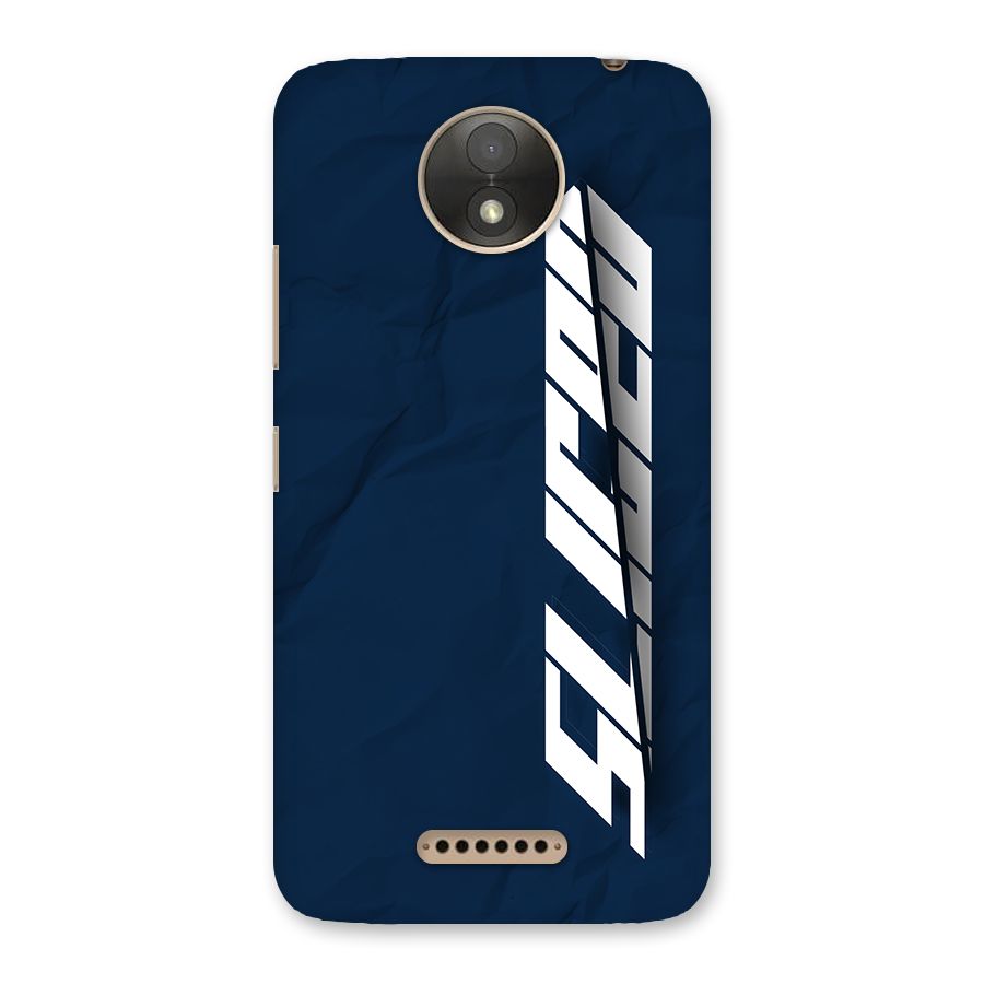 Sliced Now Back Case for Moto C Plus