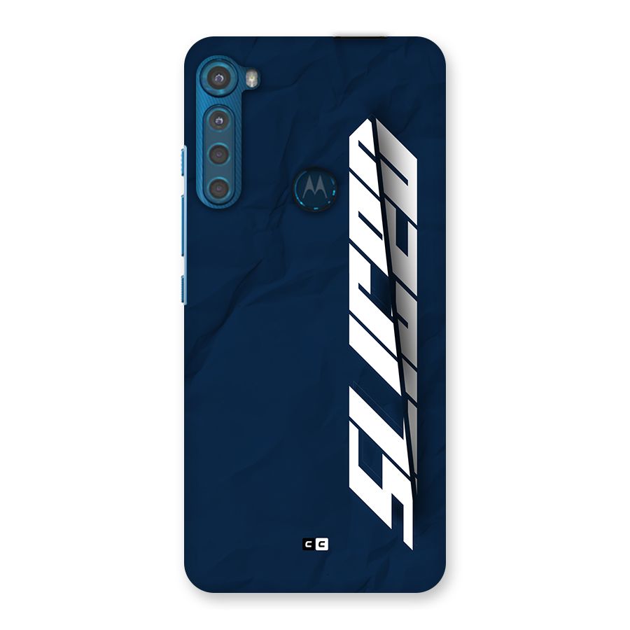 Sliced Now Back Case for Motorola One Fusion Plus
