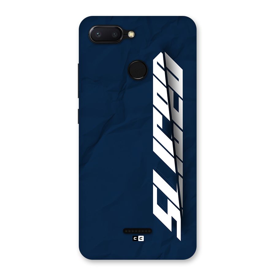 Sliced Now Back Case for Redmi 6