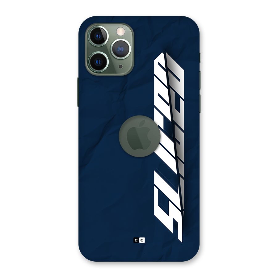 Sliced Now Back Case for iPhone 11 Pro Logo Cut