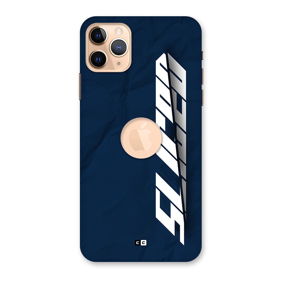 Sliced Now Back Case for iPhone 11 Pro Max Logo Cut