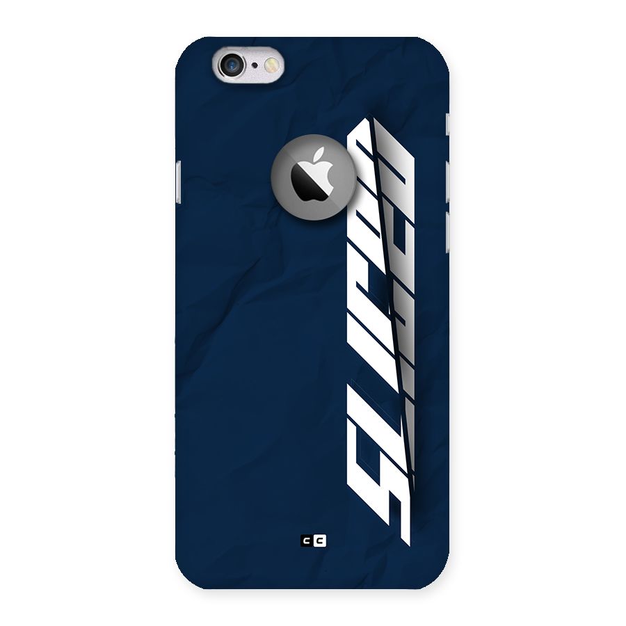 Sliced Now Back Case for iPhone 6 Logo Cut