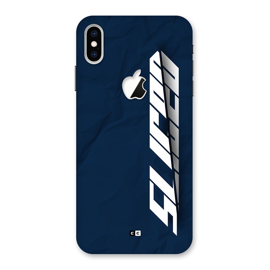 Sliced Now Back Case for iPhone XS Max Apple Cut