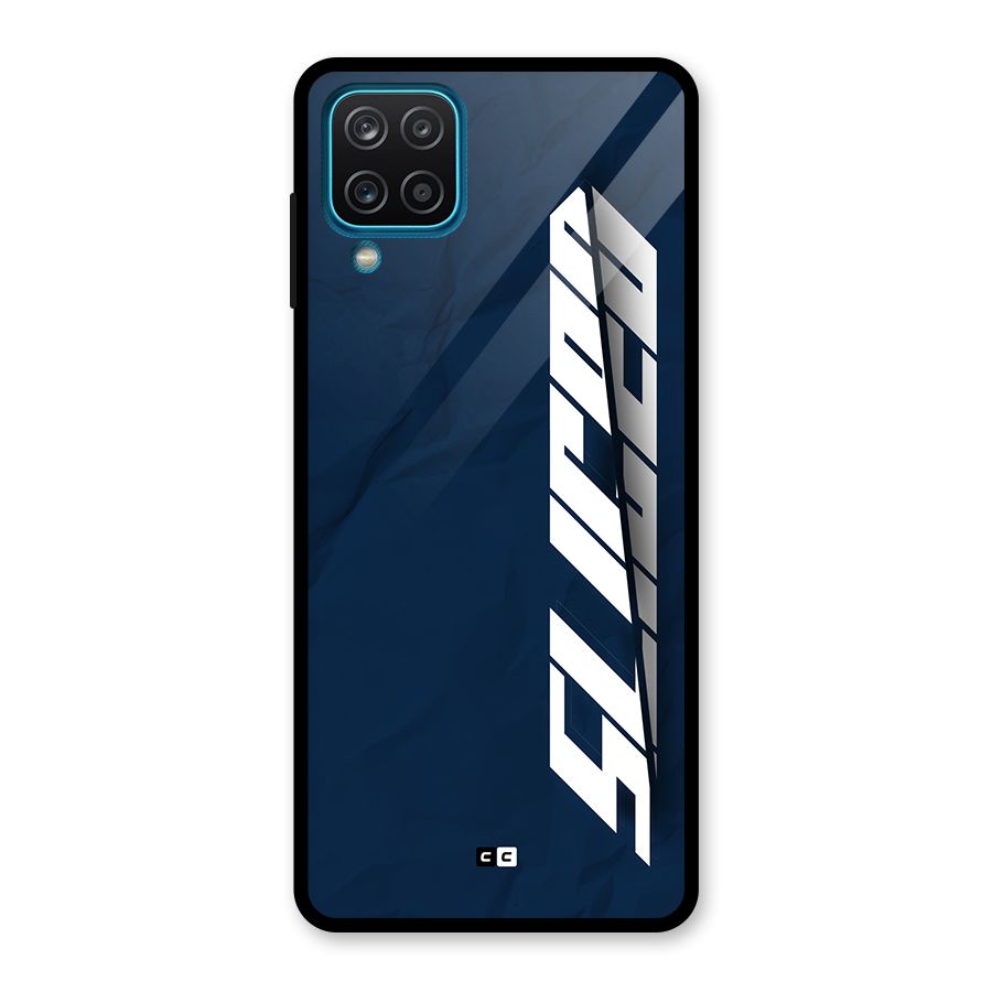 Sliced Now Glass Back Case for Galaxy A12