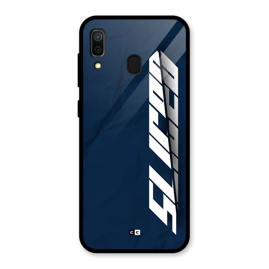 Sliced Now Glass Back Case for Galaxy A30