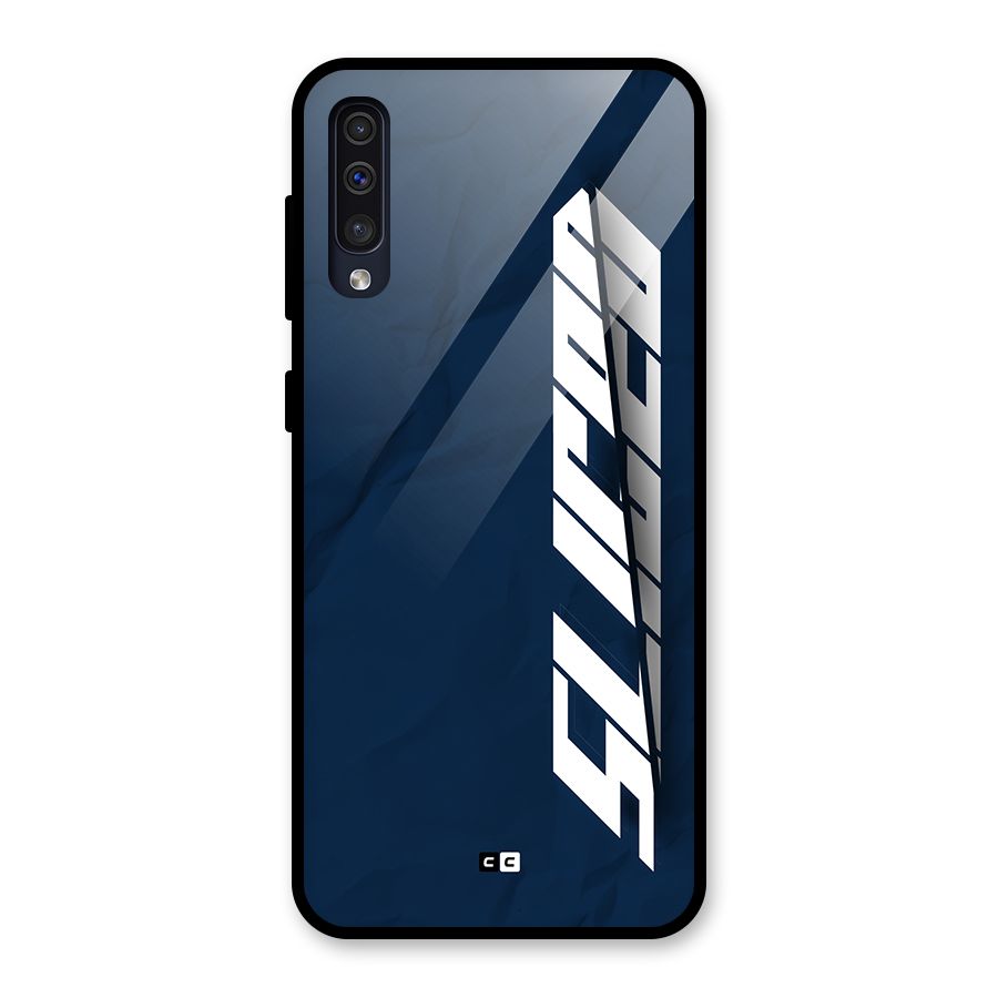 Sliced Now Glass Back Case for Galaxy A50