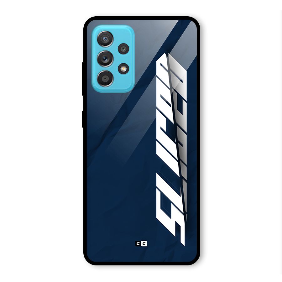 Sliced Now Glass Back Case for Galaxy A52s 5G
