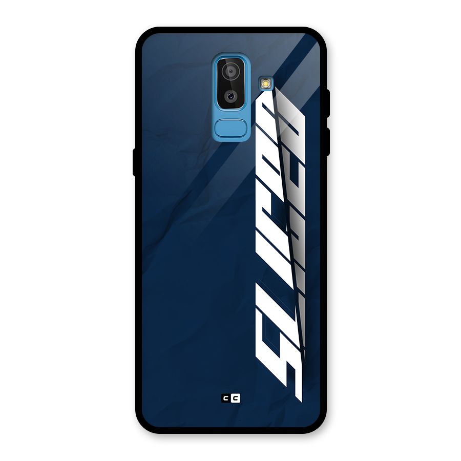Sliced Now Glass Back Case for Galaxy J8
