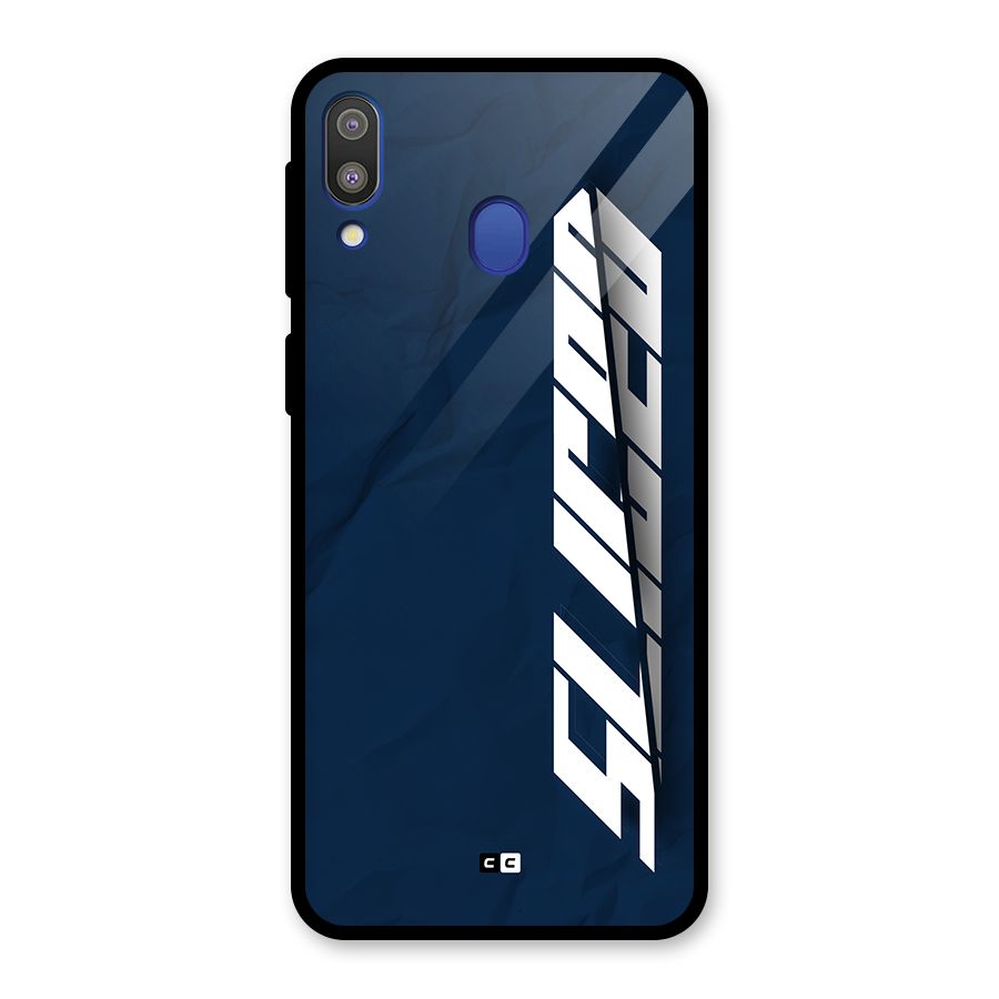 Sliced Now Glass Back Case for Galaxy M20