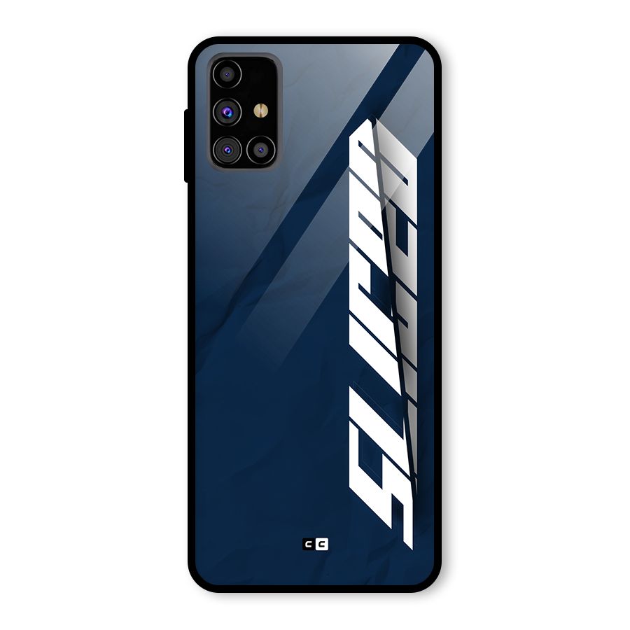 Sliced Now Glass Back Case for Galaxy M31s