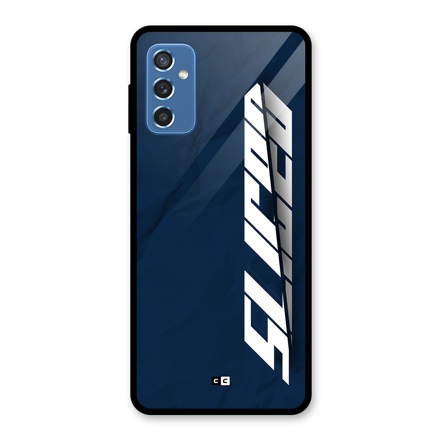 Sliced Now Glass Back Case for Galaxy M52 5G