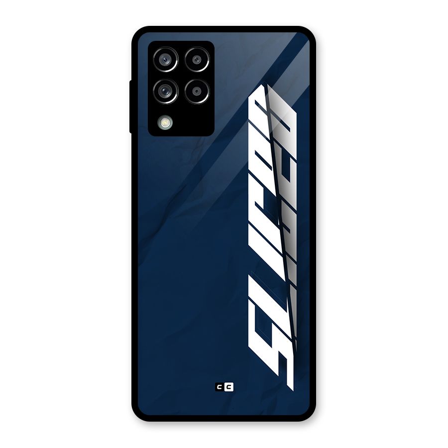 Sliced Now Glass Back Case for Galaxy M53 5G