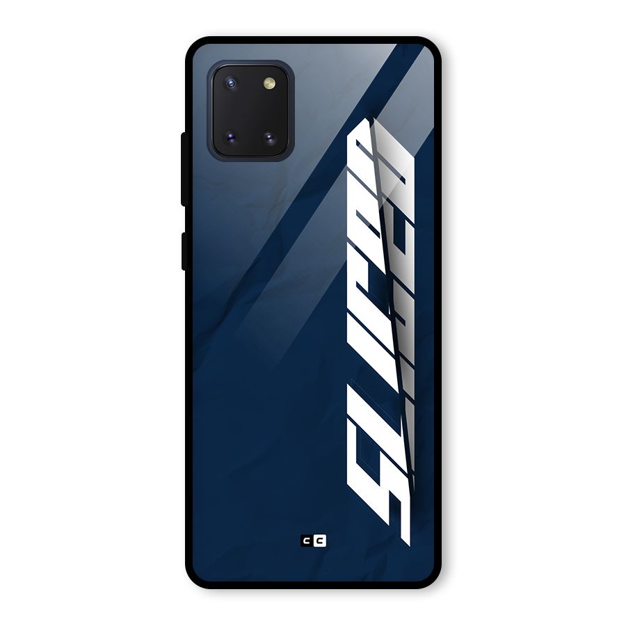 Sliced Now Glass Back Case for Galaxy Note 10 Lite