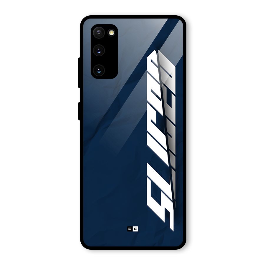 Sliced Now Glass Back Case for Galaxy S20 FE 5G
