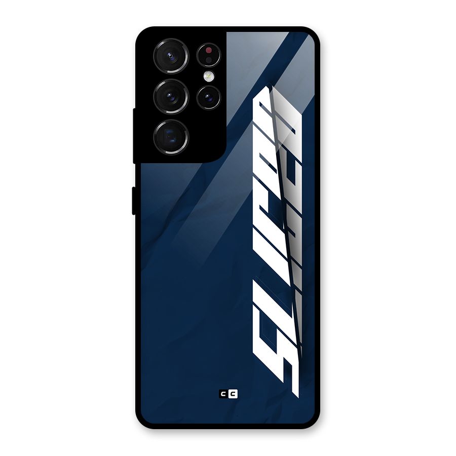 Sliced Now Glass Back Case for Galaxy S21 Ultra 5G