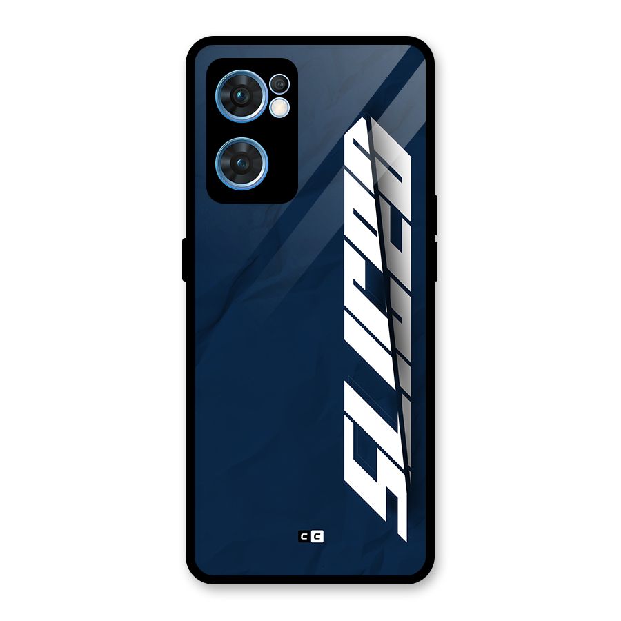 Sliced Now Glass Back Case for Oppo Reno7 5G