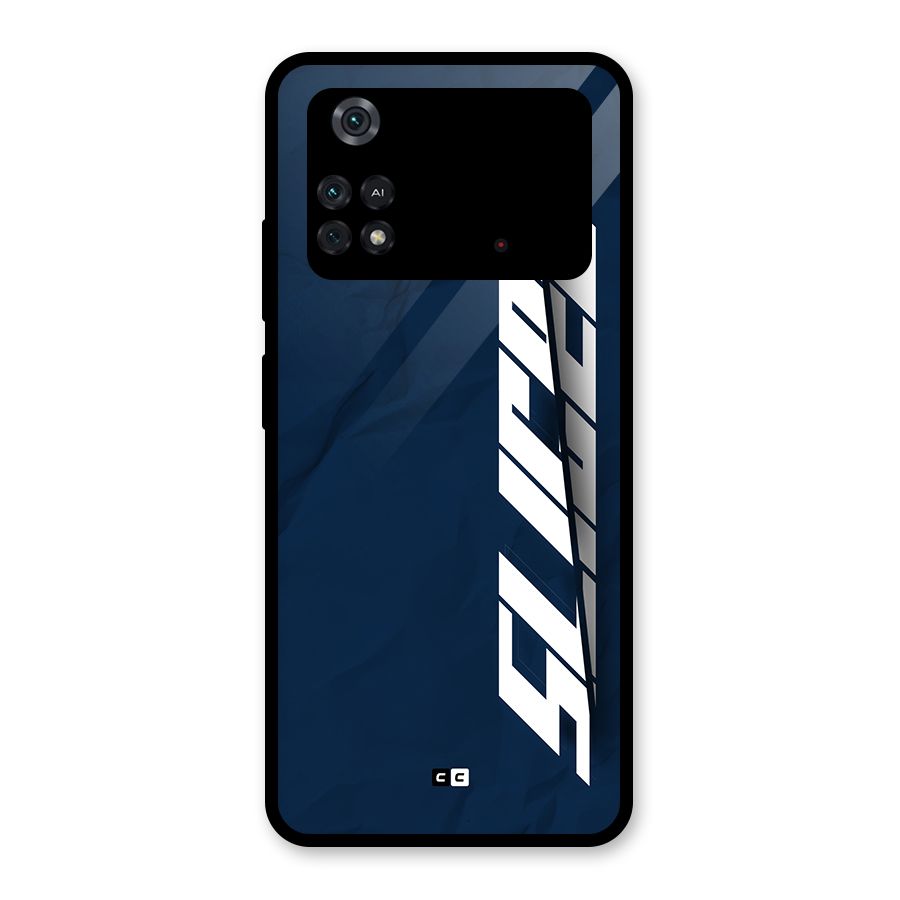 Sliced Now Glass Back Case for Poco M4 Pro 4G