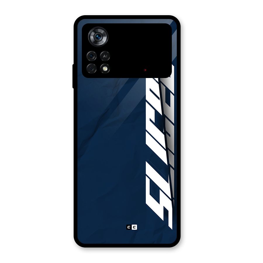 Sliced Now Glass Back Case for Poco X4 Pro 5G