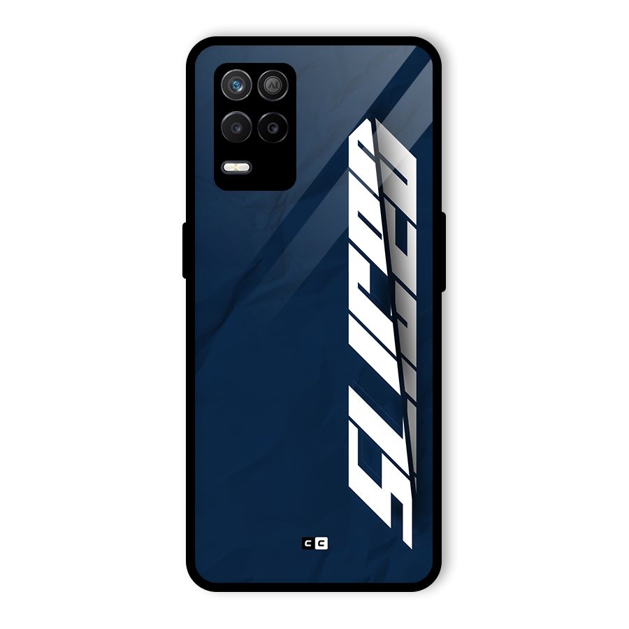 Sliced Now Glass Back Case for Realme 8 5G