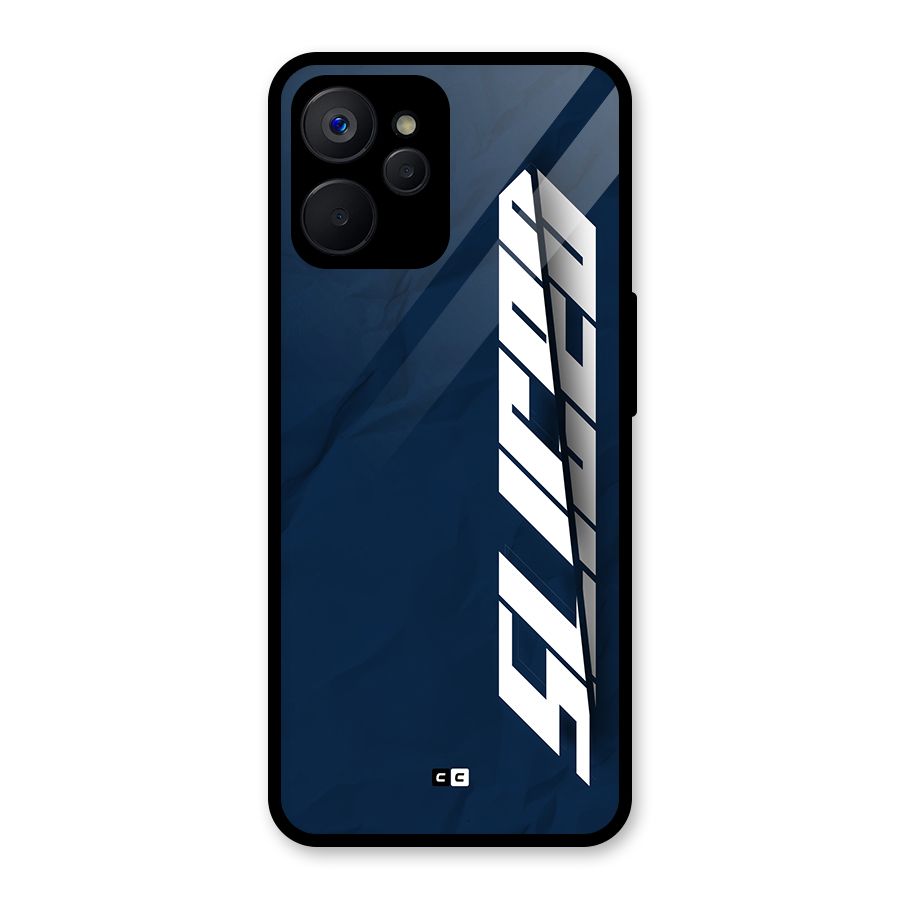 Sliced Now Glass Back Case for Realme 9i 5G