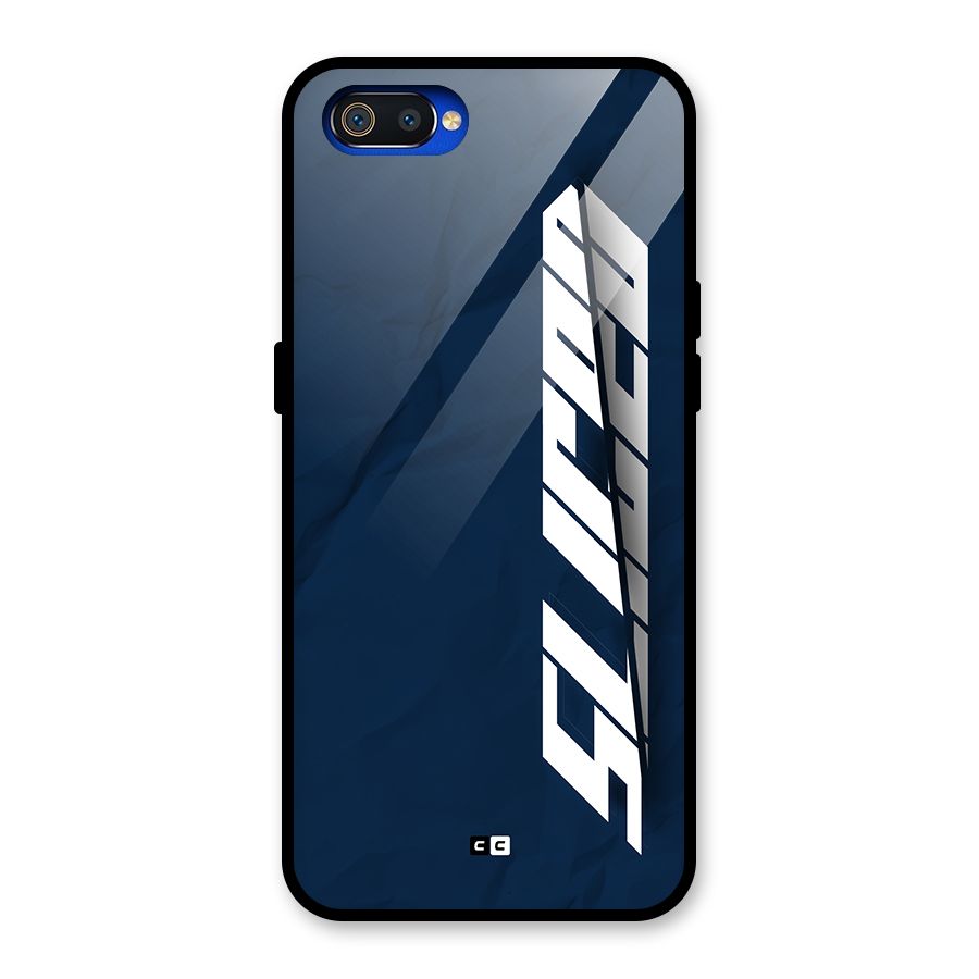 Sliced Now Glass Back Case for Realme C2