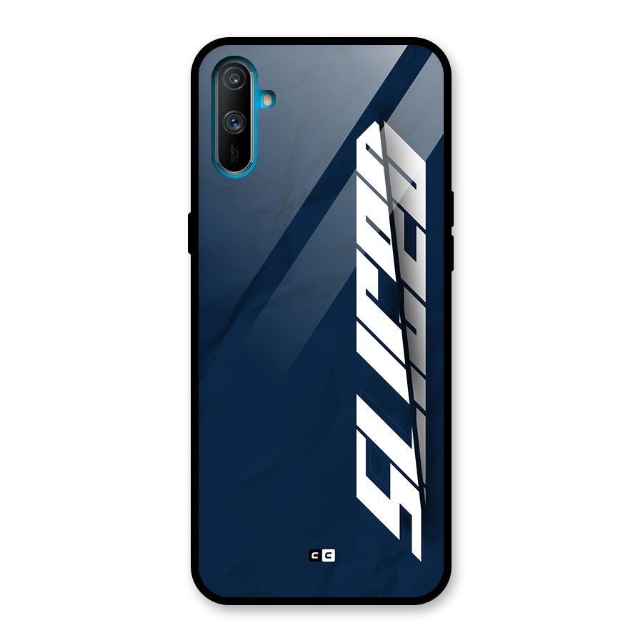 Sliced Now Glass Back Case for Realme C3