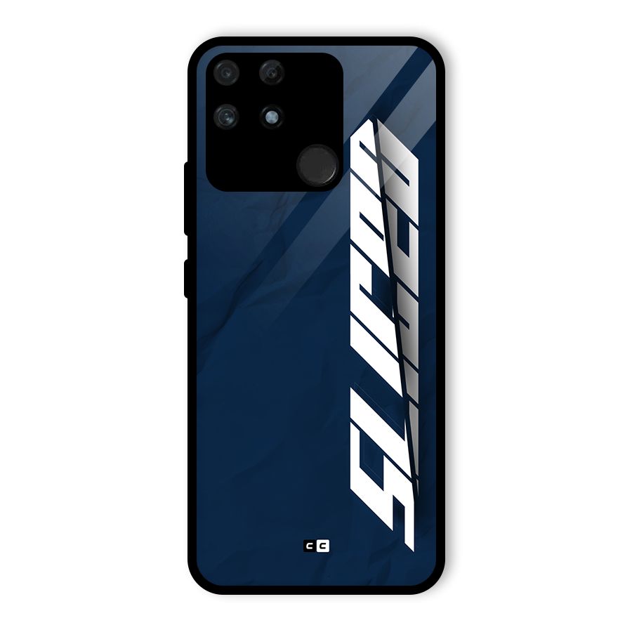 Sliced Now Glass Back Case for Realme Narzo 50A