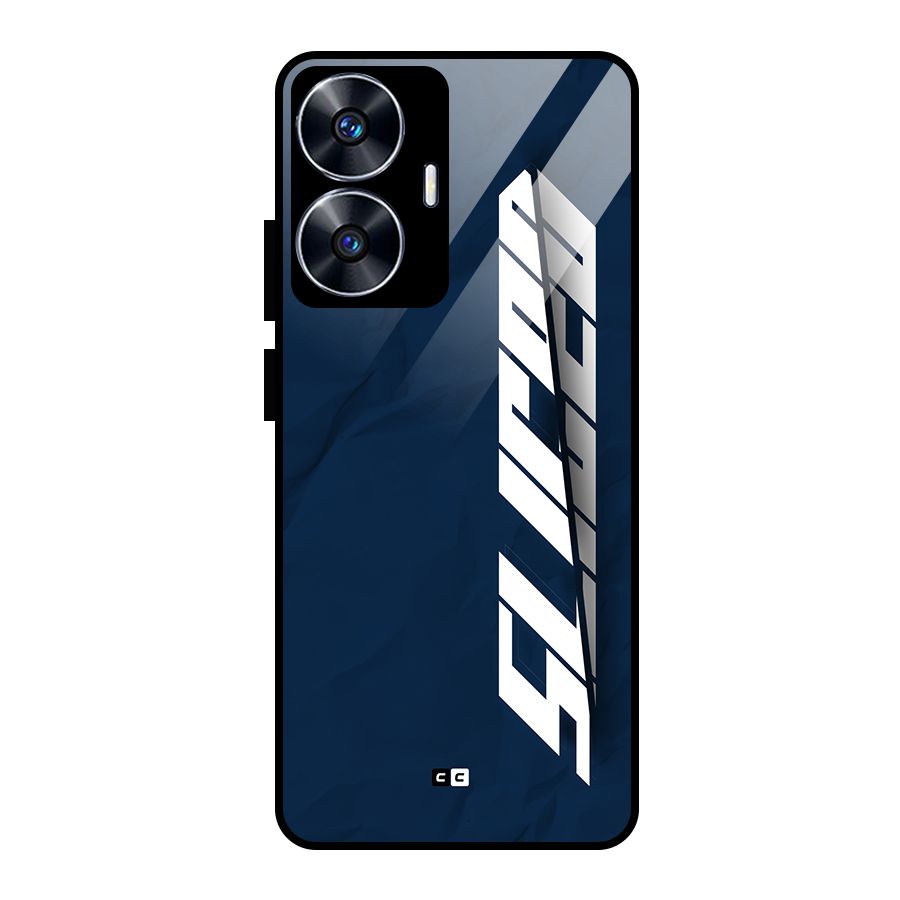 Sliced Now Glass Back Case for Realme Narzo N55