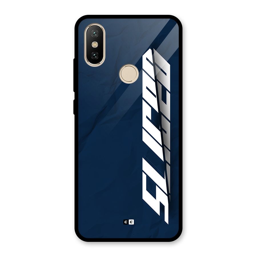 Sliced Now Glass Back Case for Redmi A1