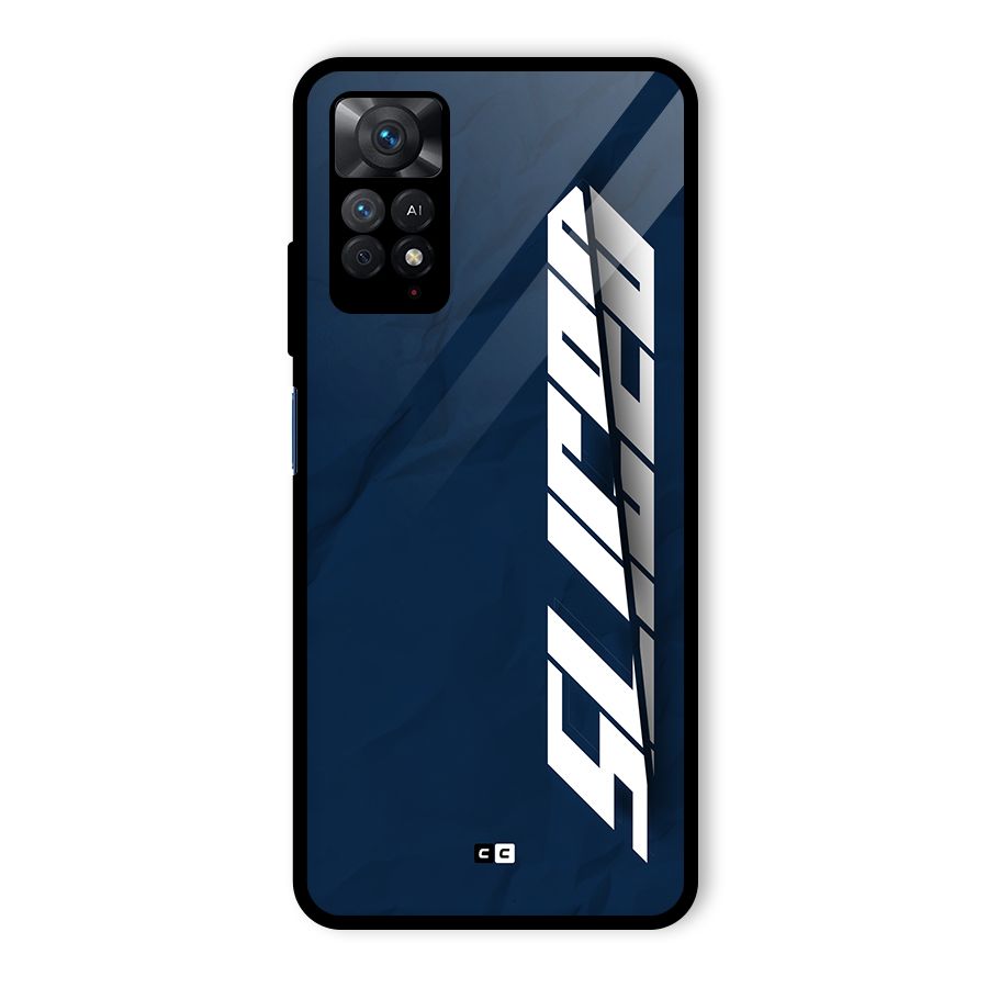 Sliced Now Glass Back Case for Redmi Note 11 Pro