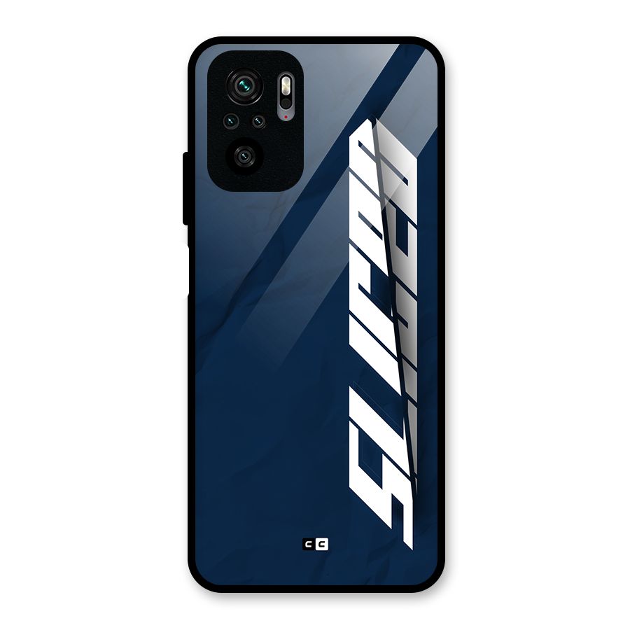 Sliced Now Glass Back Case for Redmi Note 11 SE