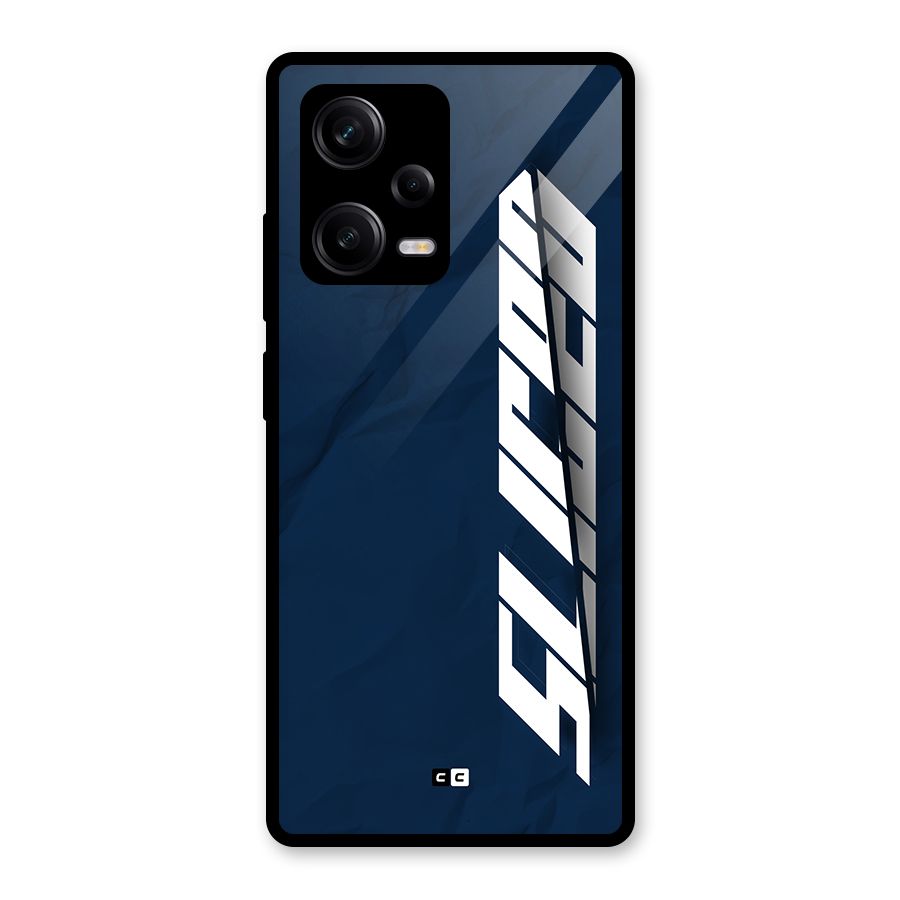 Sliced Now Glass Back Case for Redmi Note 12 Pro