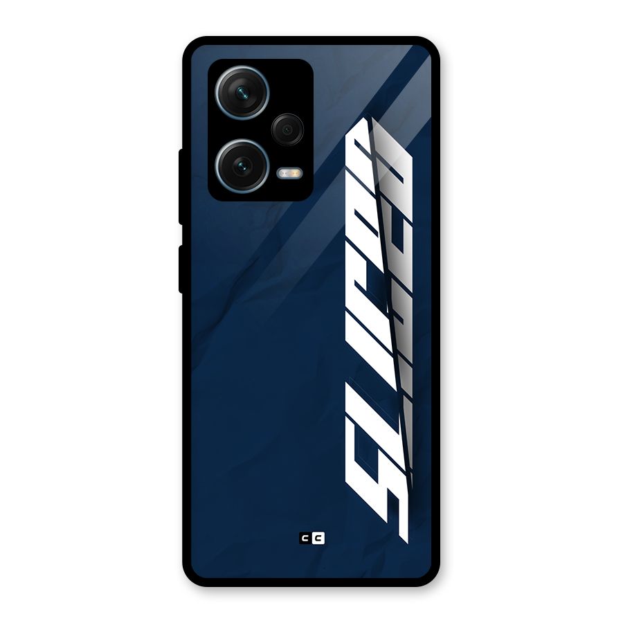 Sliced Now Glass Back Case for Redmi Note 12 Pro Plus 5G